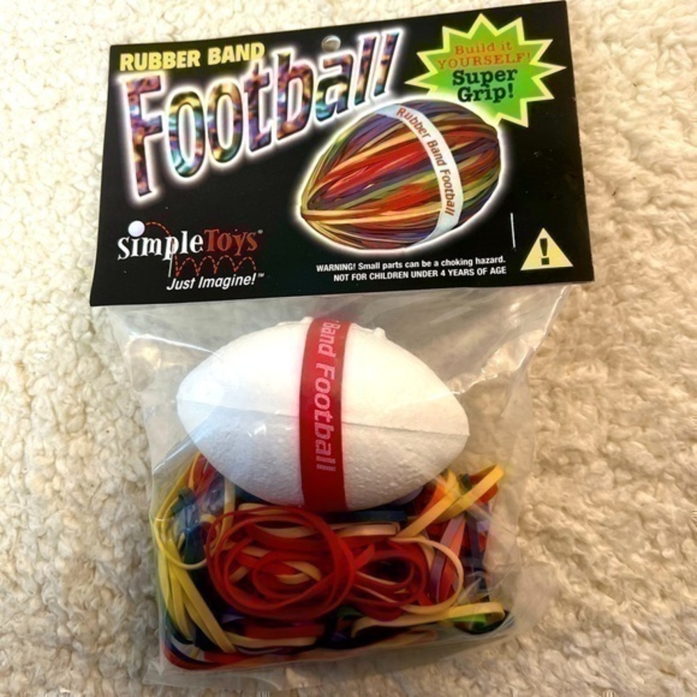 Simple Toys Rubber Band Football Toy